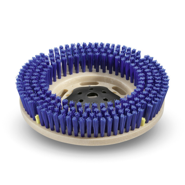 Brosse-disque, moyen, bleu, 508 mm