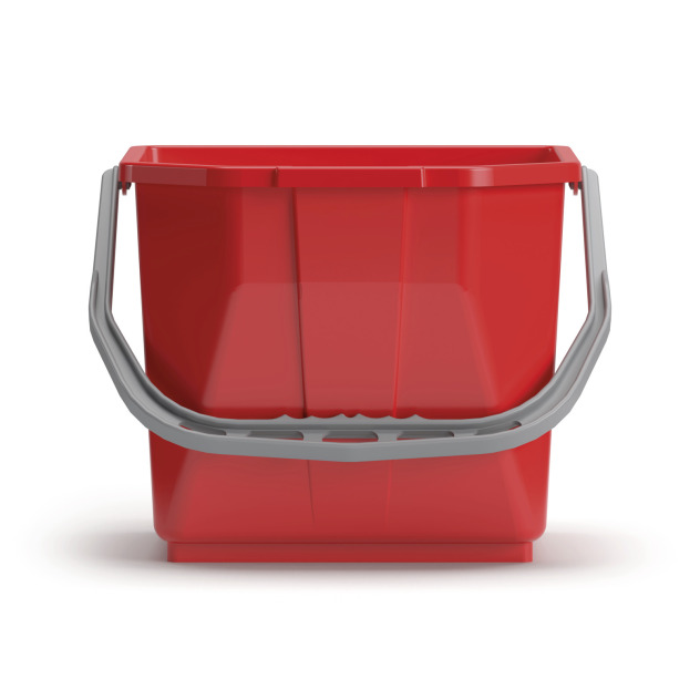 Seau 25 l rouge