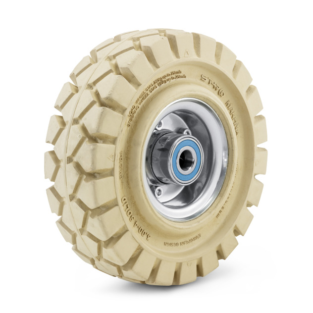 Lekbestendige banden (set), volledig rubber, niet-afgevend