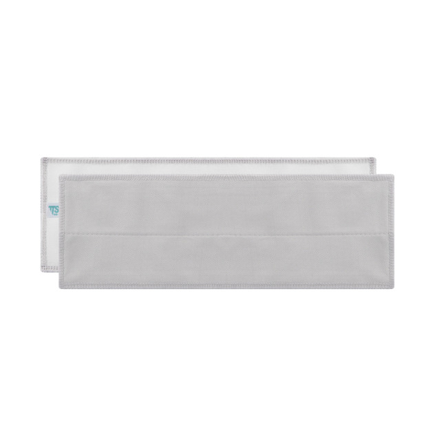 Serpillère microfibres auto-agrippante pour le verre 30 cm (5 pièces)