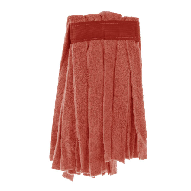 Faubert à rubans en microfibre, rouge