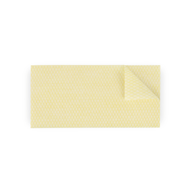 Gazes antistatiques écologiques pour dépoussiérage, jaune, 28x62 cm, 100x