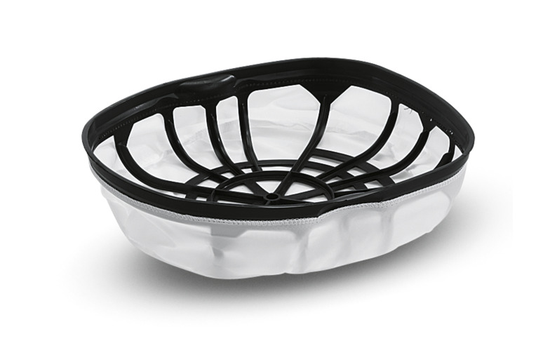 Permanente hoofdfilterkorf, T 12/1, T 15/1, T 17/1