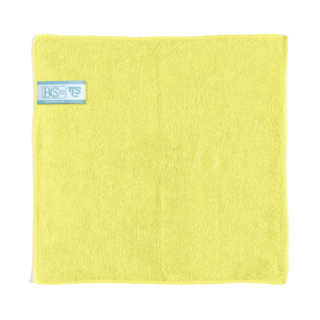 Lingette Allice BCS, jaune, 40 x 40 cm, 5 pièces