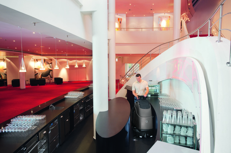 Aspiro-brosseur pour moquettes CV 60/2 RS