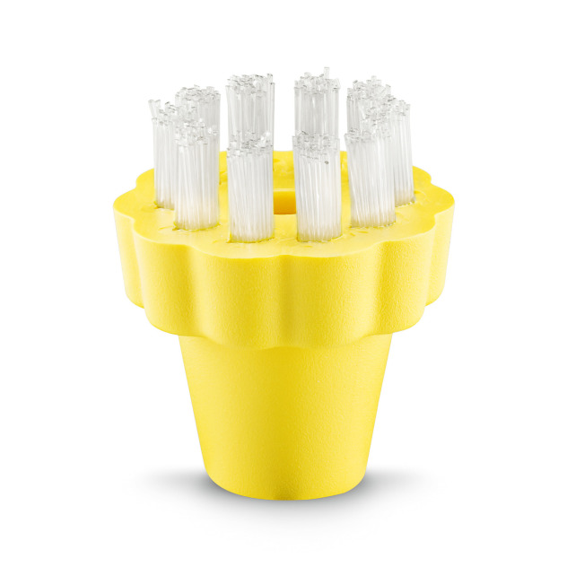 Brosse ronde, jaune, Pekalon