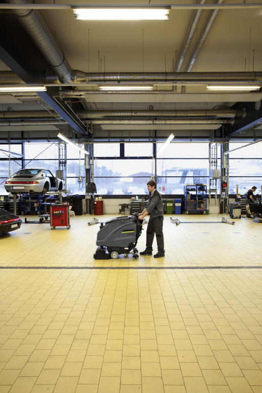 Autolaveuse aspirante B 40 W Bp Pack + R55