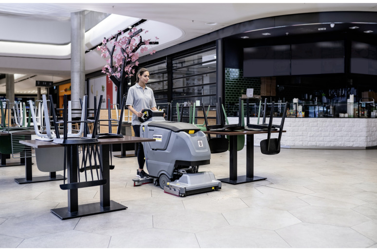 Autolaveuse aspirante B 50 W Bp+R55