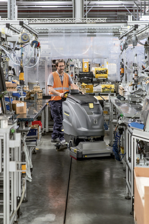 Autolaveuse aspirante B 60 W Bp Pack 170Ah+R65+Rinse+Autofill