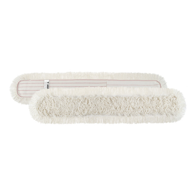 Frange pour balai ciseaux Middle Cotton pour dépoussiérage grandes surfaces, 100 cm
