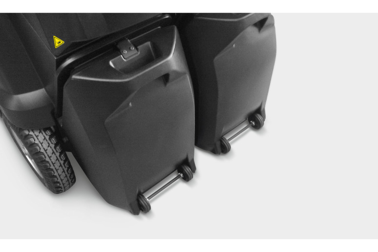 Balayeuse aspirante KM 105/100 R Bp + balai latéral ventral