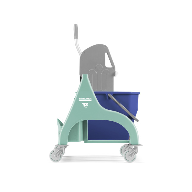 Chariot mobile avec seau simple avec presse 25 l
