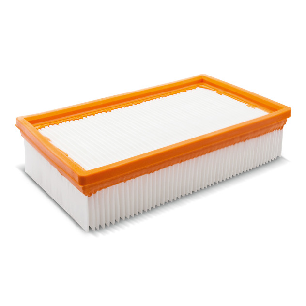 Filtre plissé plat PES