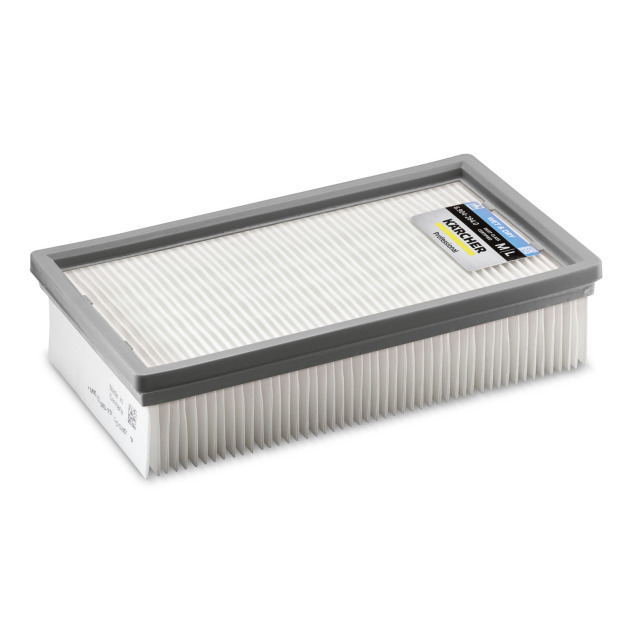 Filtre plissé plat Wet & Dry, fibres PES avec revêtement PTFE, convient pour NT 65/2 Eco, NT 75/2 Ap Me Tc