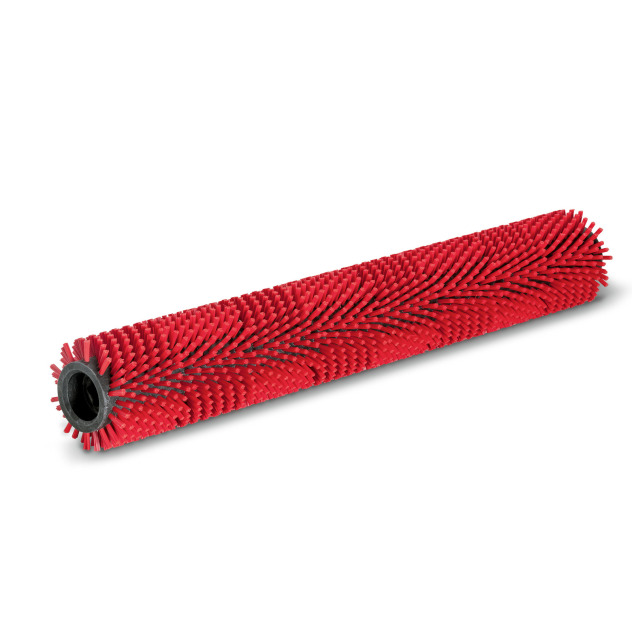 Brosse-rouleau, moyen, rouge, 450 mm