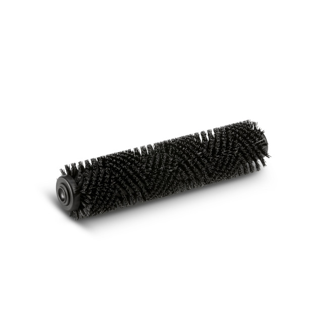 Brosse-rouleau, très dur, noir, 400 mm