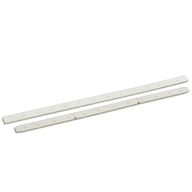 KIT, SQUEEGEE BLADES, CS20, URTHN, résistant aux hydrocarbures, rainuré, 1010 mm