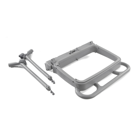 Holder sack hinged