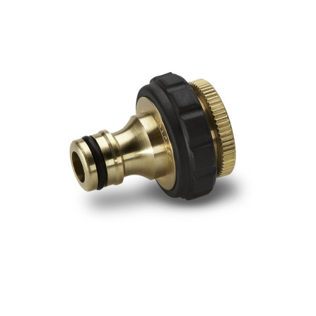 Nez de robinets en laiton G3/4 + réduction G1/2