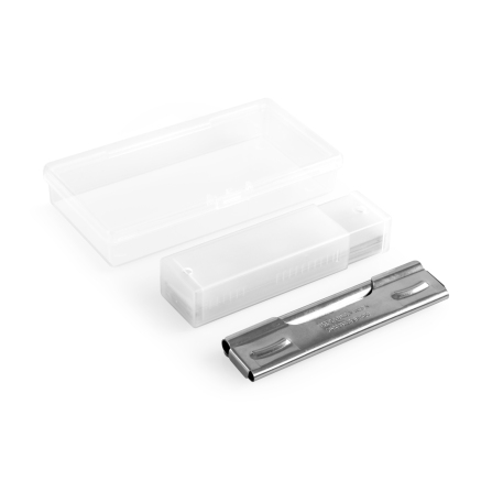 Scraper metal 10cm (with 10 blades)