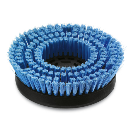 Shamponeerborstel, middelzacht, blauw, 170 mm