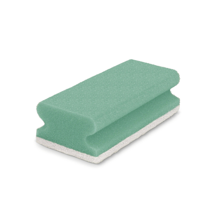 Spons groen/wit (10 pcs)