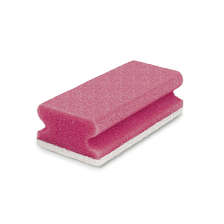 Spons rood/wit (10 pcs)