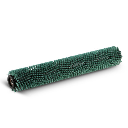 Walsborstel, hard, groen, 532 mm