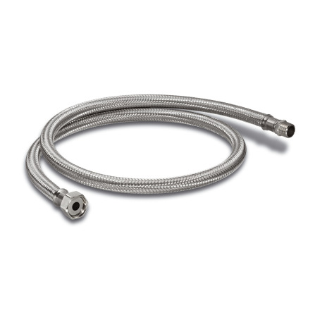 Flexible d'alimentation en eau, 1,5 m : DN 13, écrou 3/4" filetage 1/2"