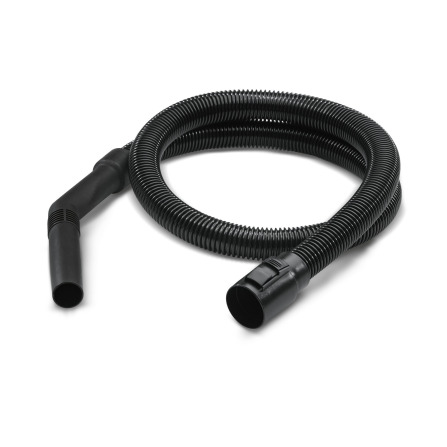 Flexible d'aspiration avec coude, NT, DN 35, longueur 2,5 m, attache 1.0, baïonnette 1.0