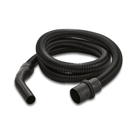 Flexible d'aspiration avec coude, NT, DN 35, longueur 2,5 m, électroconducteur, attache 1.0, baïonnette 1.0