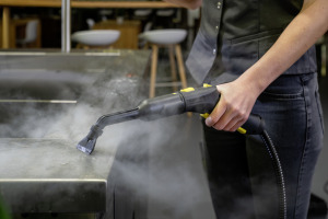 Steam scraper set