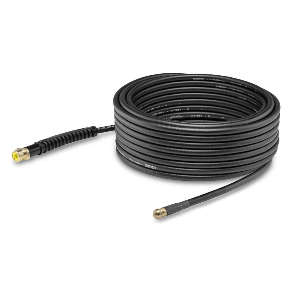 Kit Nettoyage Canalisations 15 M - Avec 2 Buses Et 3 Adaptateurs - Haute Pression 200 Bar - Pour Karcher Et Similaires