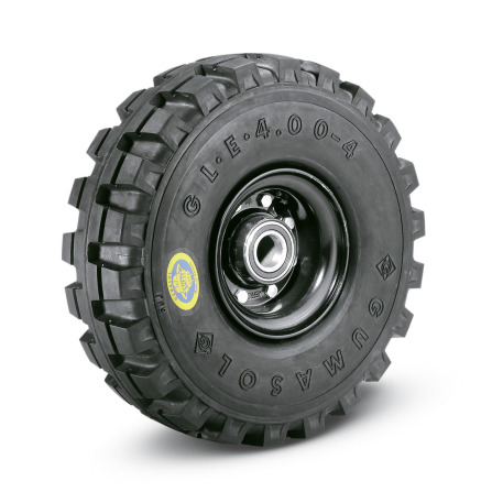 Bandenset massief rubber - Af Fabriek