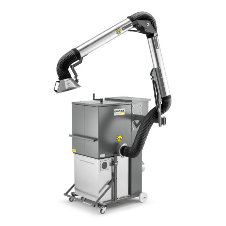 Industriële stofafzuiger Ontstoffingssysteem ID 130/22 Z22 plus arm
