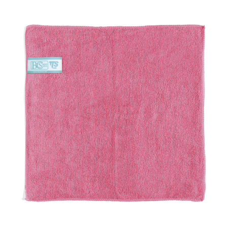 Poetsdoek Multi-T BCS, rood, 40x40 cm, 5x