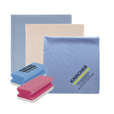 Set oppervlaktereiniging doekjes & sponzen