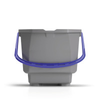 25 liter grijze emmer