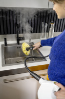 Flexibele verlengslang voor stoomreinigers