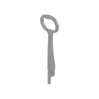 Handgreep dubbele emmerwagen