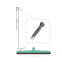 Set natte vloerreiniging aftrekker