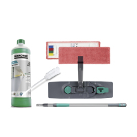 Set natte vloerreiniging ergonomische dweil