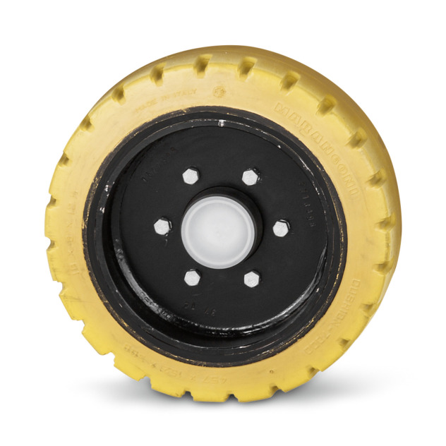 Achterwiel, niet-afgevend