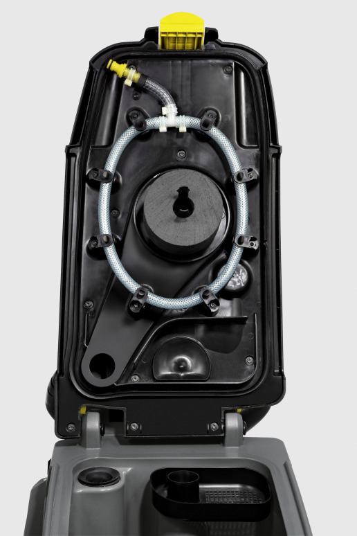 Afdekking, tankreiniging compleet.