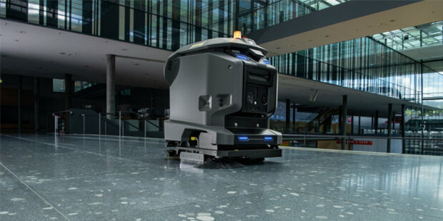 Autonome Schrob-/ zuigmachines