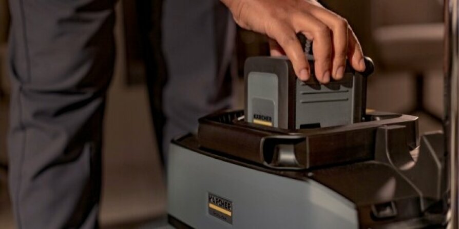 Batterijaangedreven stofzuiger