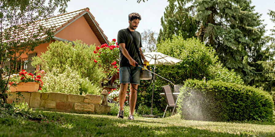 Draadloze druksproeier