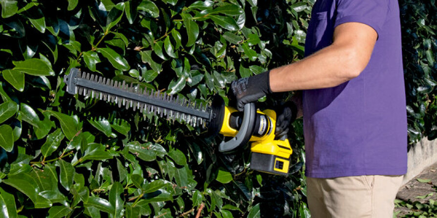 Draadloze heggenscharen