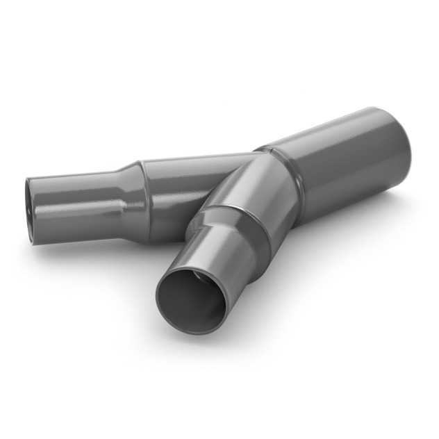 Dérivation IV, raccord en Y Ø 75 mm sur 60 mm