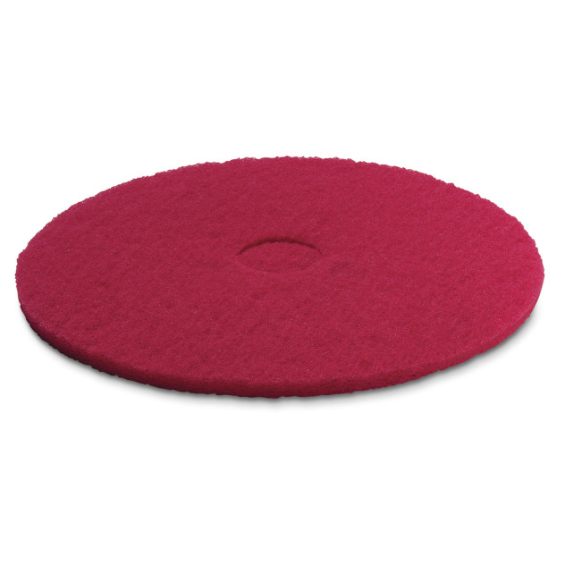 Pad, middelzacht, rood, 280 mm, 5 Stuk(s)